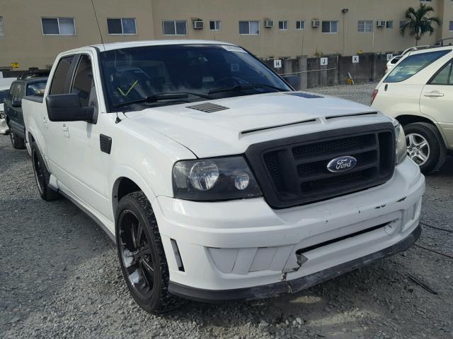 1FTPW12535KE92773 - 2005 FORD F150 SUPER WHITE photo 1