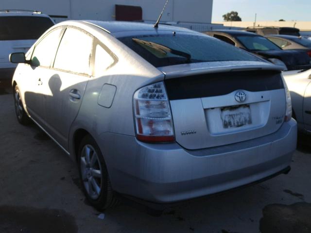 JTDKB20U883330416 - 2008 TOYOTA PRIUS SILVER photo 3