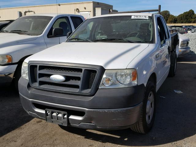 1FTRF12W57NA42934 - 2007 FORD F150 WHITE photo 2