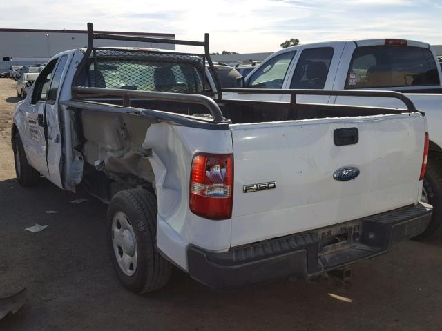 1FTRF12W57NA42934 - 2007 FORD F150 WHITE photo 3