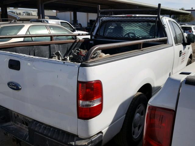 1FTRF12W57NA42934 - 2007 FORD F150 WHITE photo 4