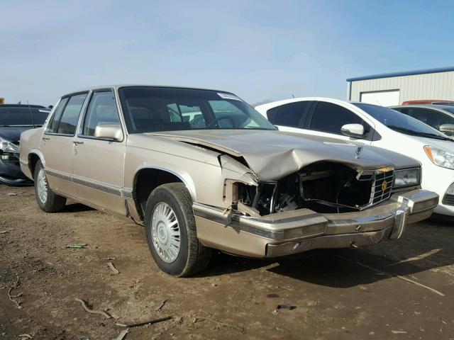 1G6CD53B5P4220686 - 1993 CADILLAC DEVILLE GOLD photo 1