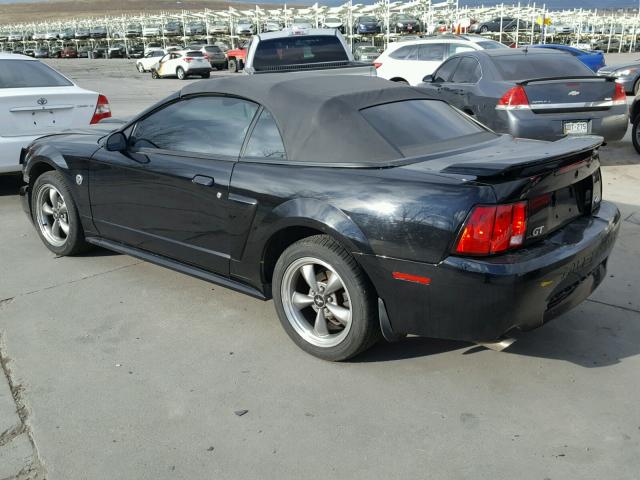 1FAFP45X44F156084 - 2004 FORD MUSTANG GT BLACK photo 3