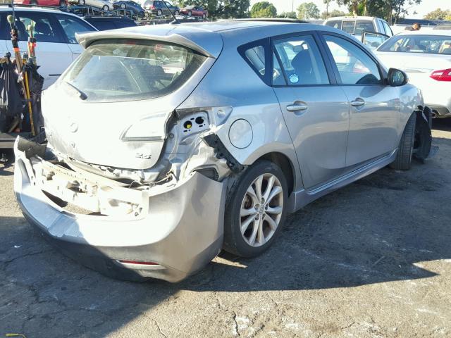 JM1BL1H64A1325373 - 2010 MAZDA 3 S SILVER photo 4