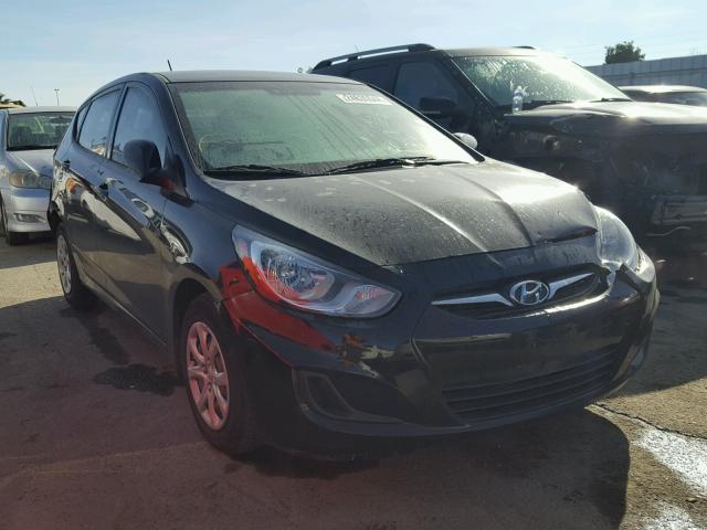 KMHCT5AE0DU115154 - 2013 HYUNDAI ACCENT GLS BLACK photo 1