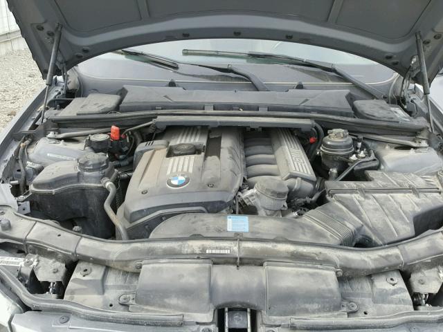 WBAPH7C54AE129321 - 2010 BMW 328 I GRAY photo 7