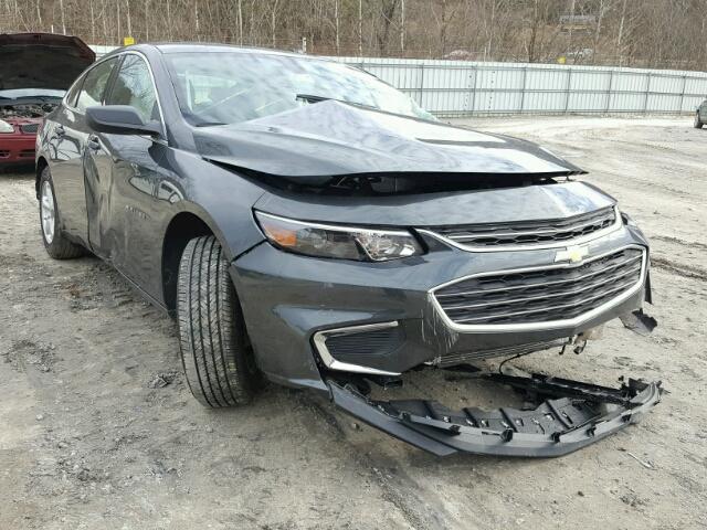 1G1ZB5STXHF183477 - 2017 CHEVROLET MALIBU LS ნაცრისფერი ფოტო 1