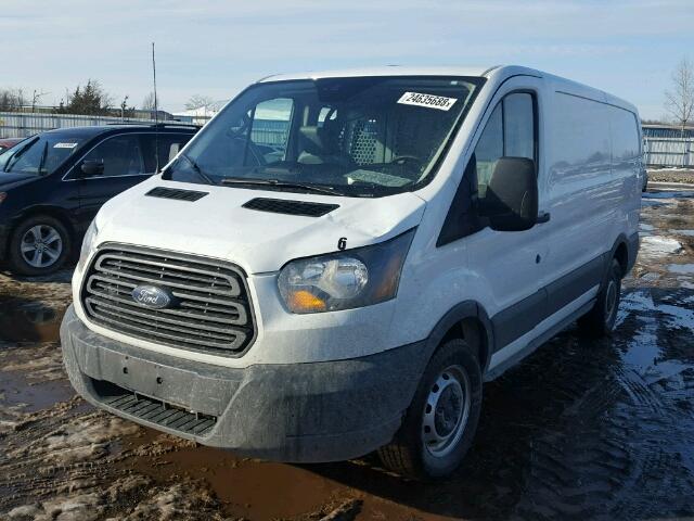 1FTYE1ZM2GKA16831 - 2016 FORD TRANSIT T- WHITE photo 2