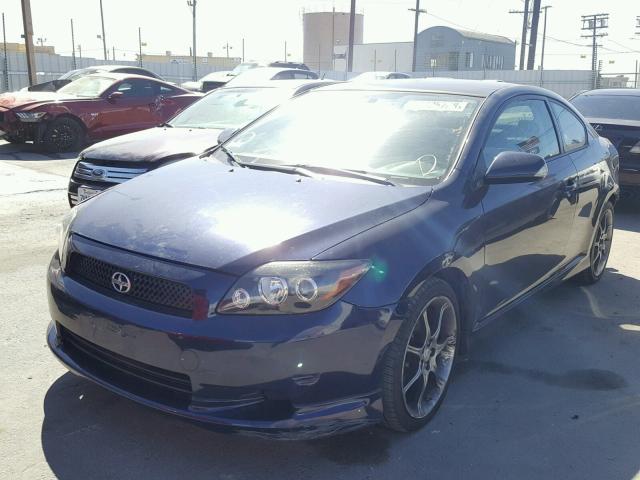 JTKDE3B78A0317758 - 2010 TOYOTA SCION TC BLUE photo 2