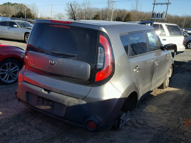 KNDJN2A20G7261325 - 2016 KIA SOUL GRAY photo 4