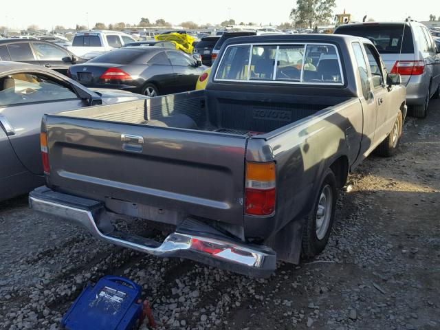 JT4RN93S9L5020359 - 1990 TOYOTA PICKUP 1/2 GRAY photo 4