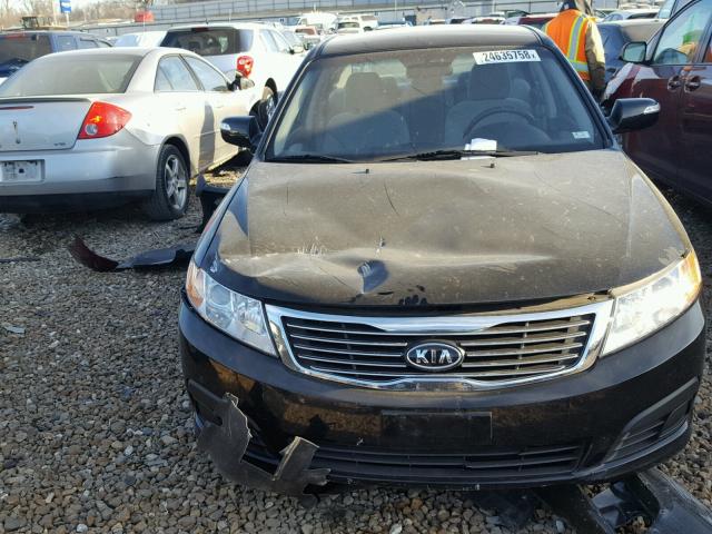 KNAGG4A80A5434684 - 2010 KIA OPTIMA LX BLACK photo 9