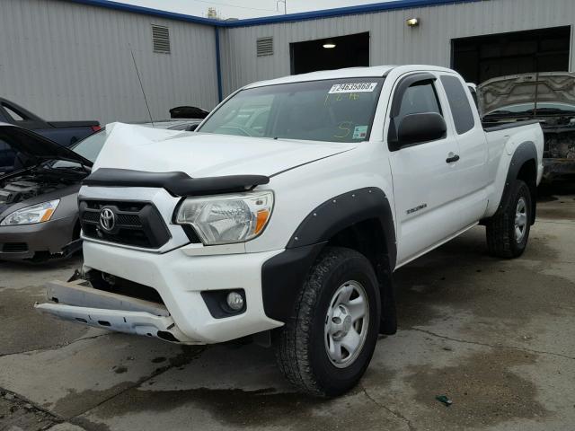 5TFTU4GN7CX014841 - 2012 TOYOTA TACOMA PRE WHITE photo 2