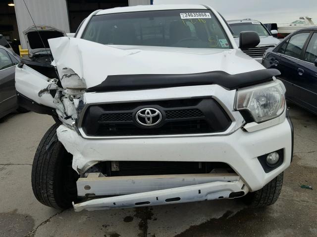 5TFTU4GN7CX014841 - 2012 TOYOTA TACOMA PRE WHITE photo 7