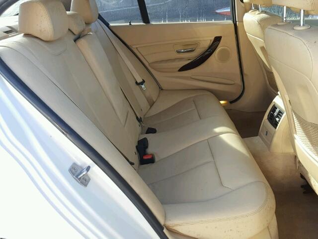 WBA3B1C5XFP681284 - 2015 BMW 320 I WHITE photo 6