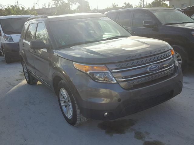 1FMHK7D89BGA46003 - 2011 FORD EXPLORER X GRAY photo 1