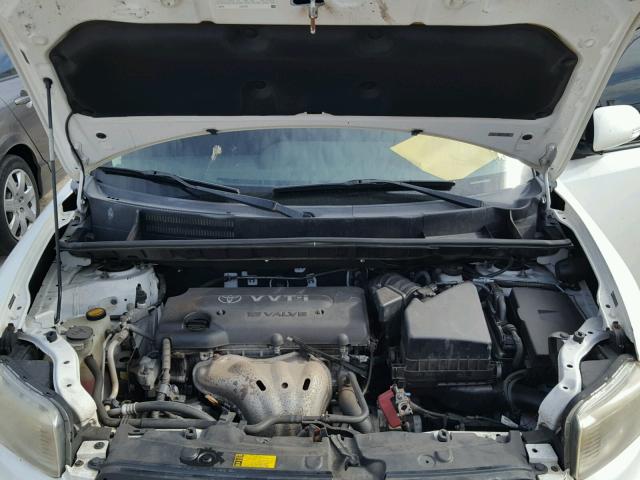 JTLZE4FE0A1097994 - 2010 TOYOTA SCION XB WHITE photo 7