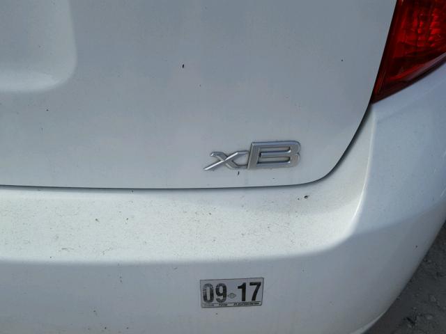 JTLZE4FE0A1097994 - 2010 TOYOTA SCION XB WHITE photo 9