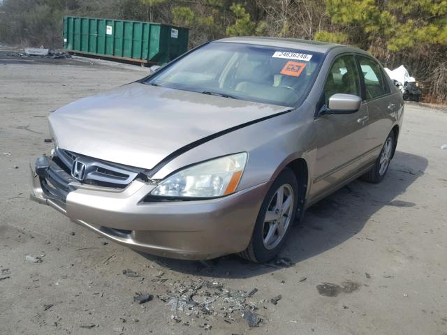 1HGCM56613A016332 - 2003 HONDA ACCORD EX GOLD photo 2