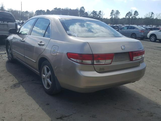 1HGCM56613A016332 - 2003 HONDA ACCORD EX GOLD photo 3