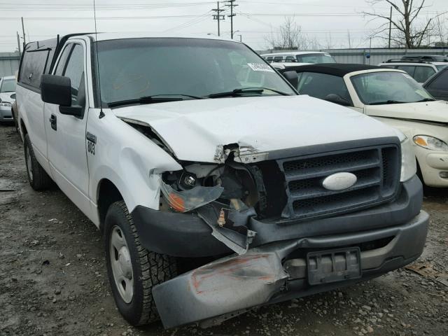 1FTRF12W26NA86405 - 2006 FORD F150 RED photo 1