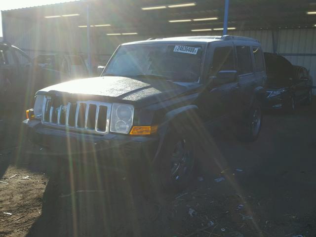 1J8HG48K27C685860 - 2007 JEEP COMMANDER შავი ფოტო 2