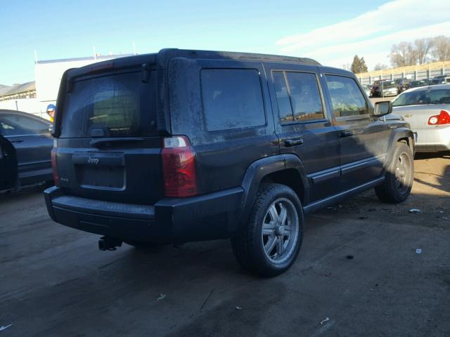 1J8HG48K27C685860 - 2007 JEEP COMMANDER შავი ფოტო 4
