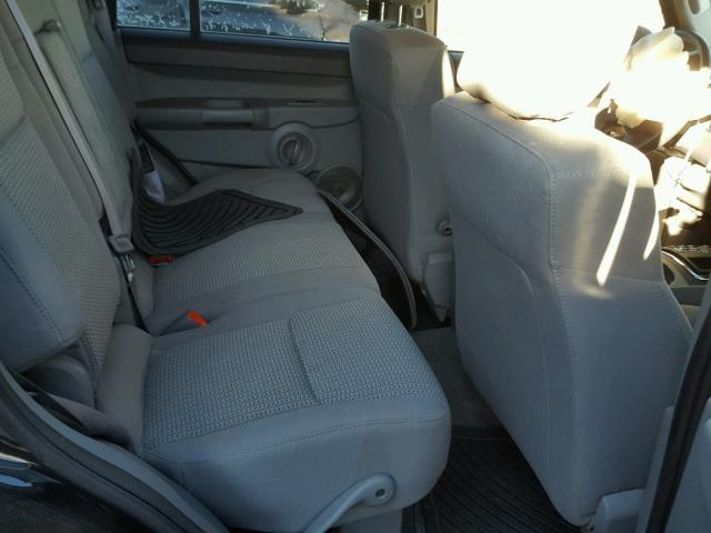 1J8HG48K27C685860 - 2007 JEEP COMMANDER შავი ფოტო 6