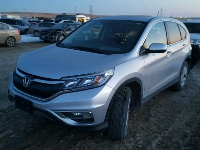 2HKRM4H55GH611027 - 2016 HONDA CR-V EX GRAY photo 2