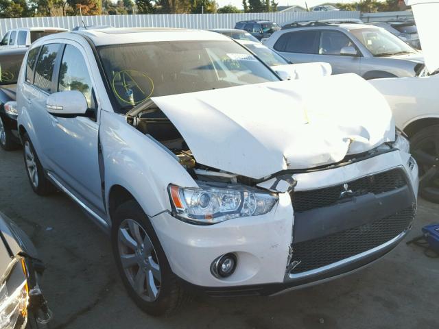 JA4JT5AX2AZ019533 - 2010 MITSUBISHI OUTLANDER WHITE photo 1