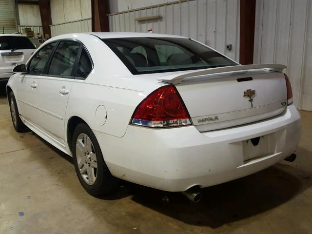 2G1WG5E33C1126196 - 2012 CHEVROLET IMPALA LT WHITE photo 3