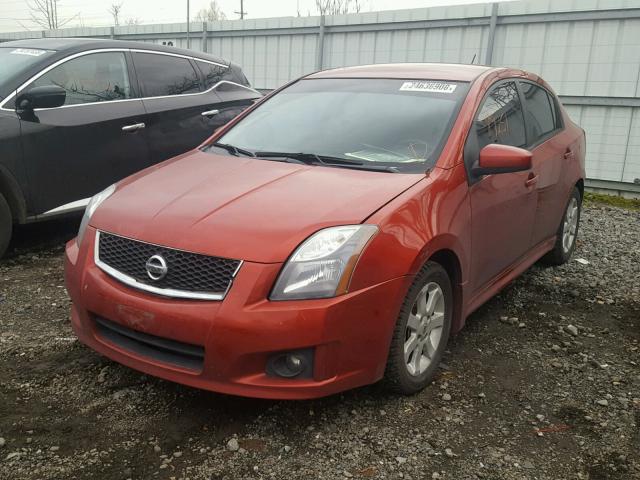 3N1AB6AP0BL688846 - 2011 NISSAN SENTRA 2.0 RED photo 2