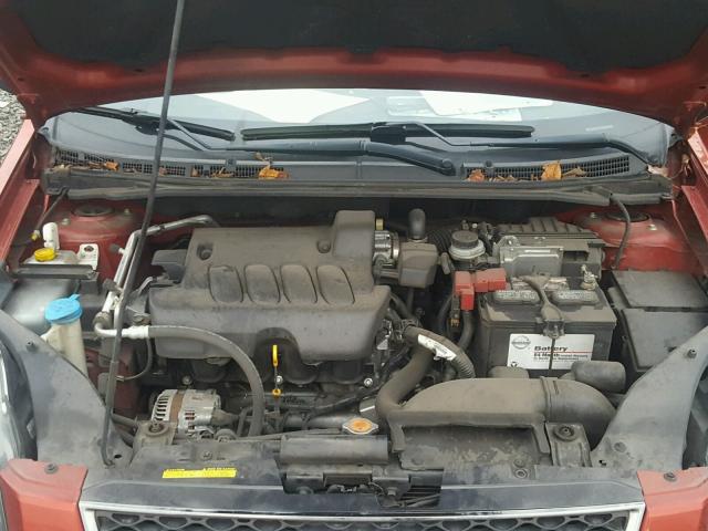 3N1AB6AP0BL688846 - 2011 NISSAN SENTRA 2.0 RED photo 7