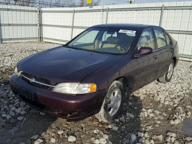 1N4DL01D6XC228058 - 1999 NISSAN ALTIMA XE PURPLE photo 2