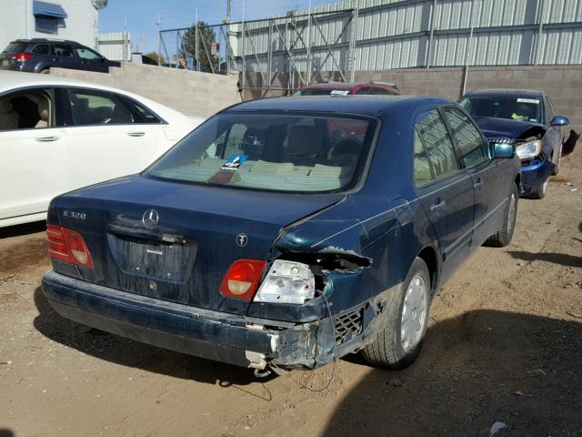 WDBJF65F9WA453876 - 1998 MERCEDES-BENZ E 320 GREEN photo 4