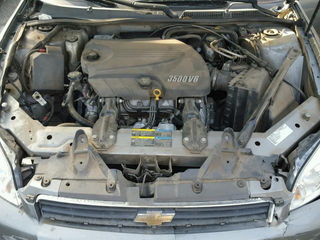 2G1WT57K991232578 - 2009 CHEVROLET IMPALA 1LT GRAY photo 7