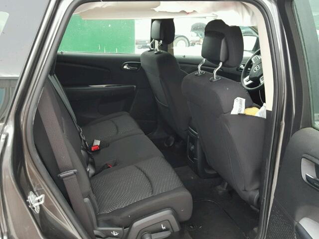 3C4PDCAB3FT701941 - 2015 DODGE JOURNEY SE GRAY photo 6