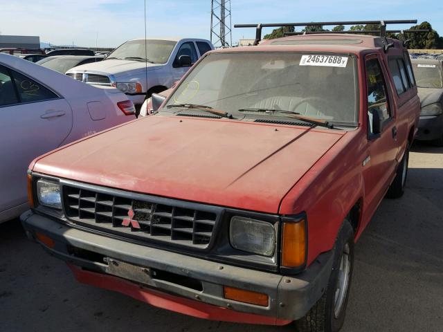 JA7FL24W3LP016651 - 1990 MITSUBISHI MIGHTY MAX RED photo 2