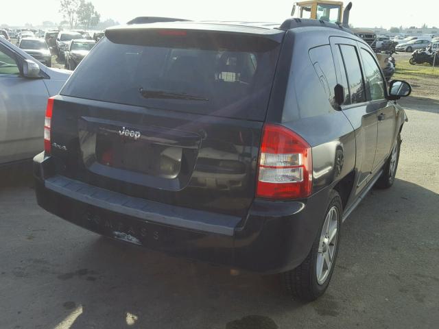 1J8FF47W98D553110 - 2008 JEEP COMPASS SP BLACK photo 4