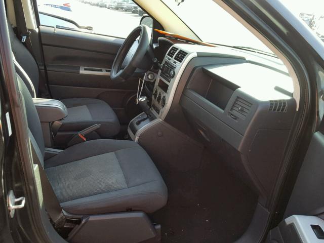 1J8FF47W98D553110 - 2008 JEEP COMPASS SP BLACK photo 5