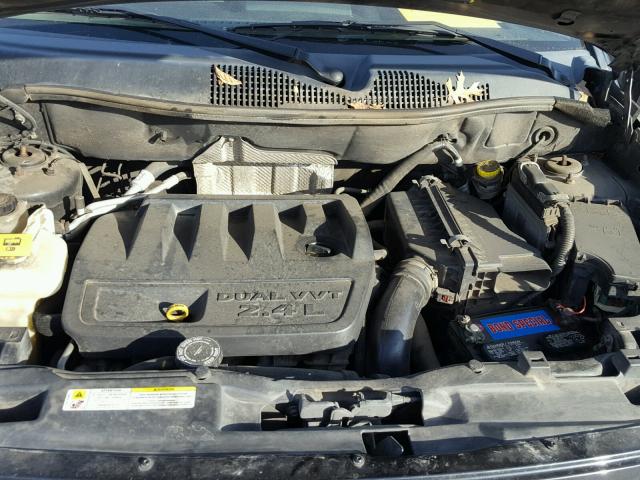 1J8FF47W98D553110 - 2008 JEEP COMPASS SP BLACK photo 7