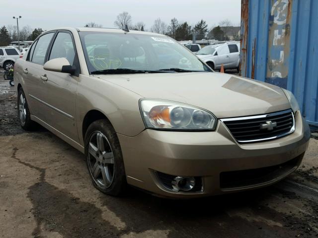 1G1ZU53876F274336 - 2006 CHEVROLET MALIBU LTZ BEIGE photo 1