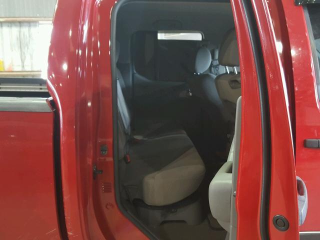 1N6AD09UX7C404279 - 2007 NISSAN FRONTIER C RED photo 6