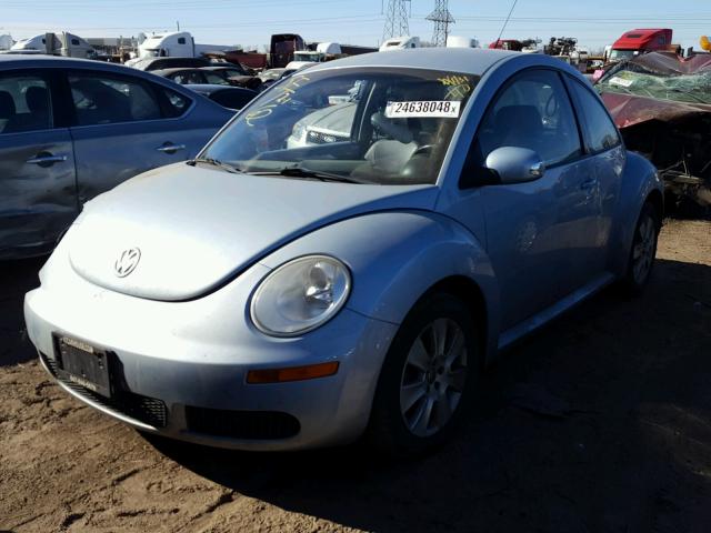 3VWPW31C19M512879 - 2009 VOLKSWAGEN NEW BEETLE SILVER photo 2