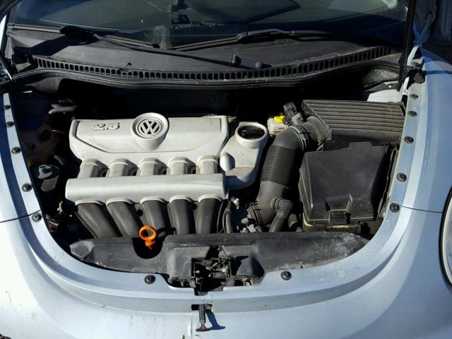 3VWPW31C19M512879 - 2009 VOLKSWAGEN NEW BEETLE ვერცხლისფერი ფოტო 7
