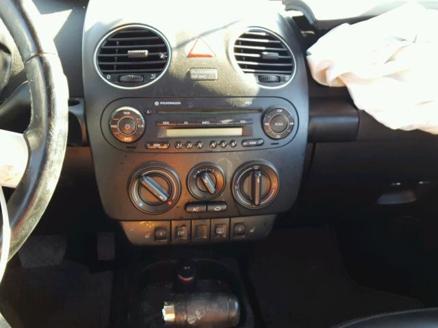 3VWPW31C19M512879 - 2009 VOLKSWAGEN NEW BEETLE ვერცხლისფერი ფოტო 9