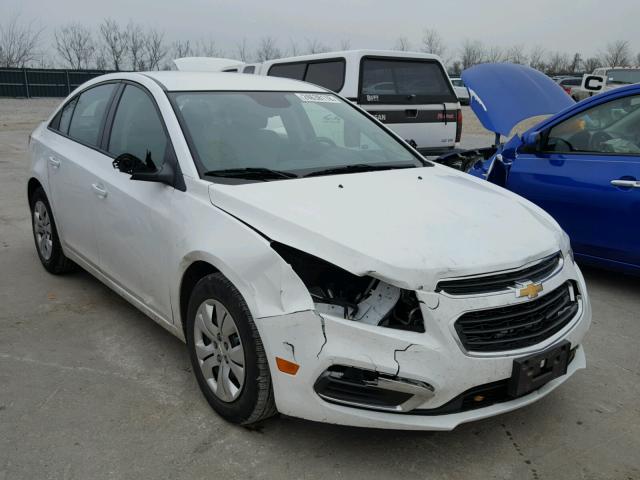 1G1PA5SH1F7193005 - 2015 CHEVROLET CRUZE LS WHITE photo 1