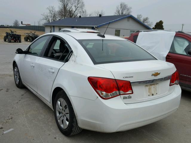 1G1PA5SH1F7193005 - 2015 CHEVROLET CRUZE LS WHITE photo 3