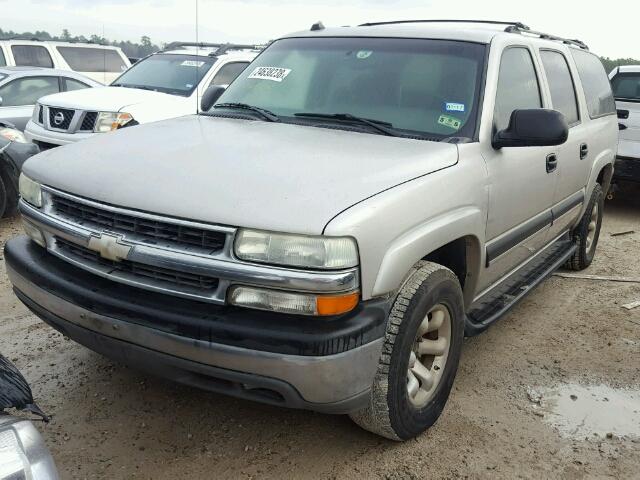 1GNEC16ZX4J119058 - 2004 CHEVROLET SUBURBAN C BEIGE photo 2