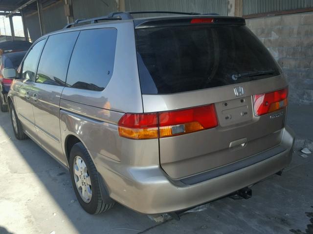 5FNRL18973B119404 - 2003 HONDA ODYSSEY EX GOLD photo 3